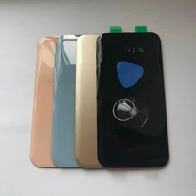 Для Samsung Galaxy A3 a320 A320F A320Y, стеклянные Чехлы для мобильных телефонов, задняя крышка для батареи с объективом камеры+ клей