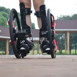Открытый уличный Freeline скейтборд нескользящей резиновой роликовые коньки 20 дюймов 2 больших колес роликовых коньках обувь для взрослых