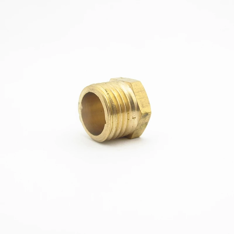 

3/8" BSP Male Thread Hex Head Brass End Cap Plug Pipe Fitting Coupler Connector Adapter For Water Fuel Gas