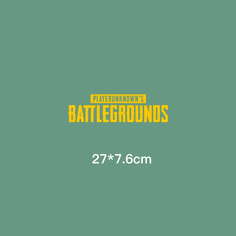 Военная армия PUBG железо на пластыри термопереводные наклейки Патчи одежда