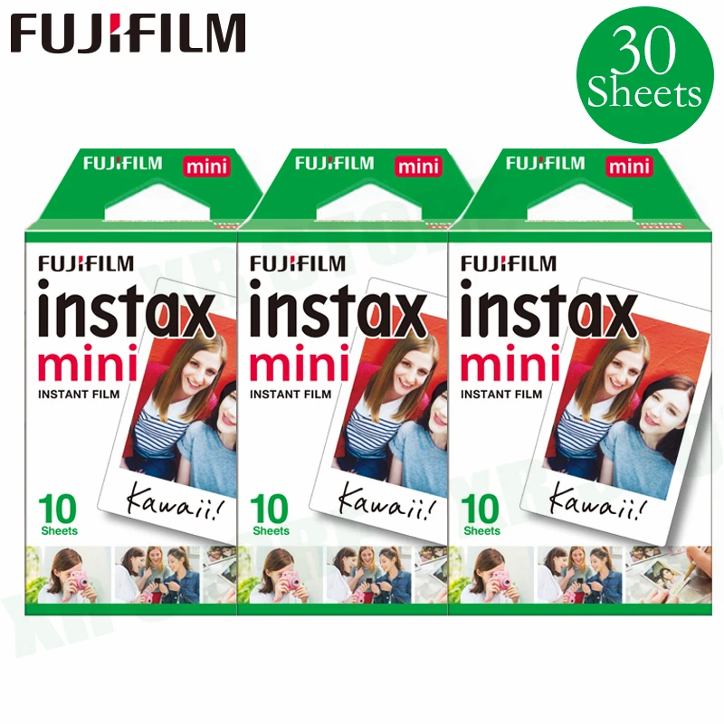 Белая пленка для Fuji Instax Мини 11 8 9 Blanc 1 Пачек 30 листы Фотобумага фотоаппаратов