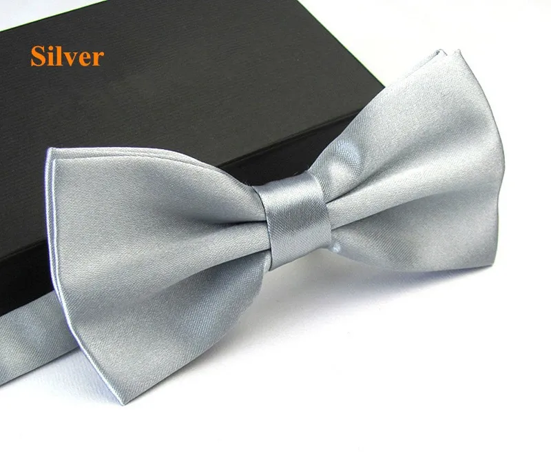 Новое поступление мужской модный смокинг Классический однотонный галстук-бабочка для свадебной вечеринки красный черный белый галстук-бабочка горячая распродажа