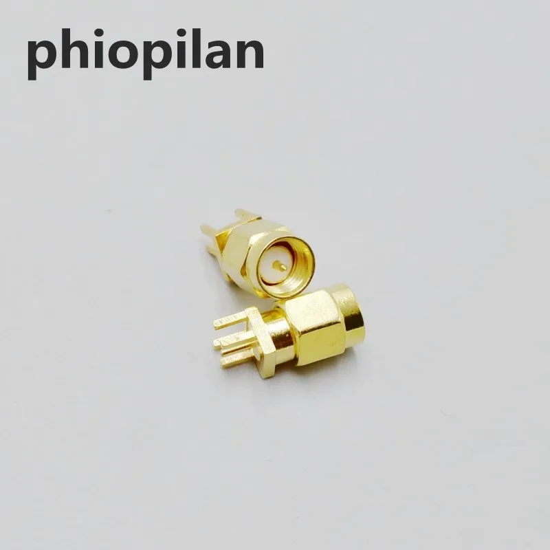 Phiopilan SMA JE штекерное сквозное отверстие монтажный разъем печатной платы RF