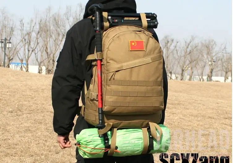 Высококачественный Открытый спортивный рюкзак нейлоновый камуфляжный рюкзак для альпинизма мужской туристический кемпинг, охота, поход сумка