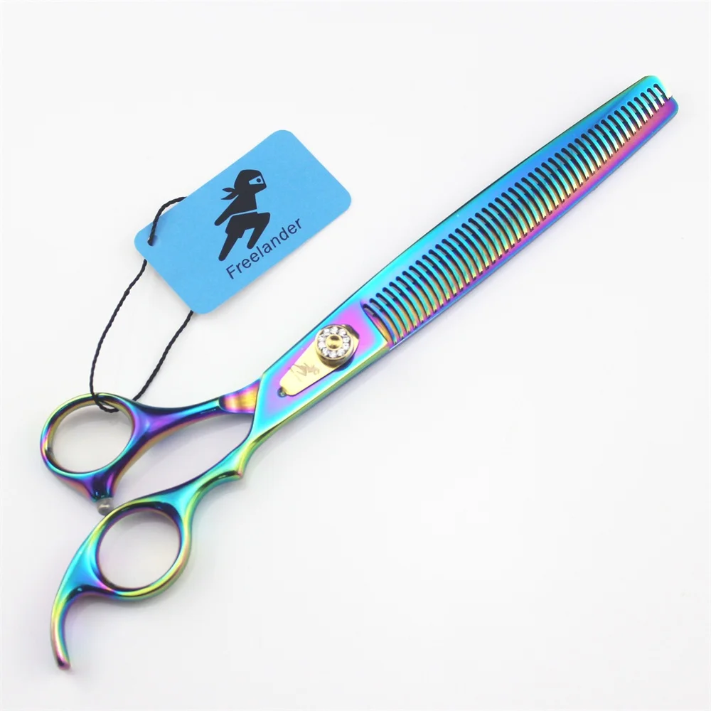 High Quality Japan 440C 8 Inch Pet Dog Grooming Thinning Scissors Grooming Shears for Dogs Thinning Rate 35% High Quality Japan 440C 8 Inch Pet Dog Grooming Thinning Scissors Grooming Shears for Dogs Thinning Rate 35%
