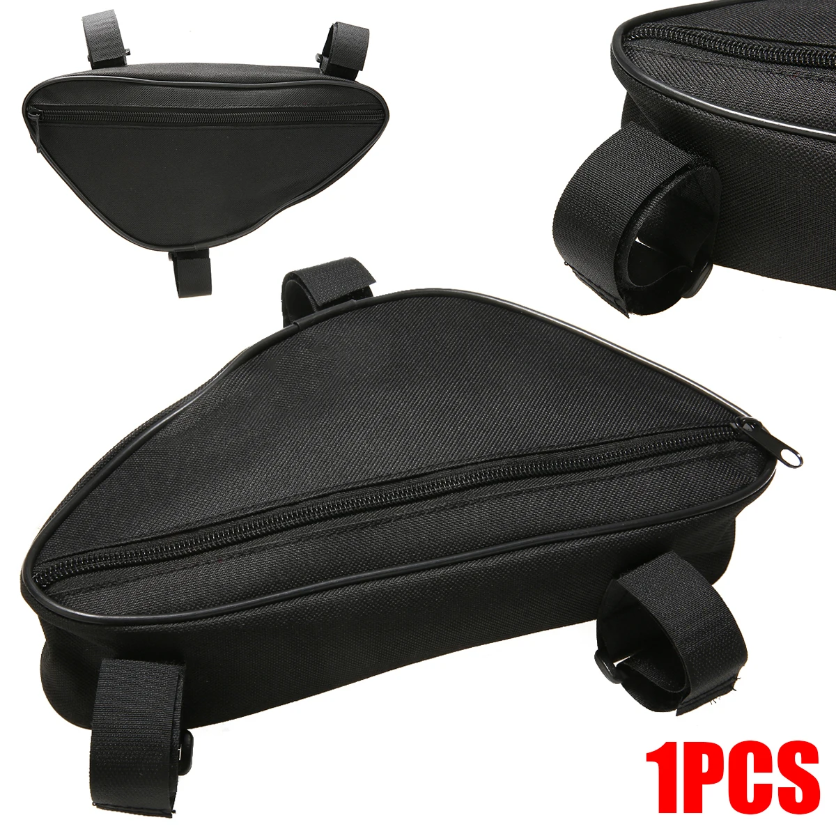 Triangle Cycling Mountain Bike Bicycle Cycling Top Tube Triangle Front Frame Strap Design Storage Bag For MTB Road Bike