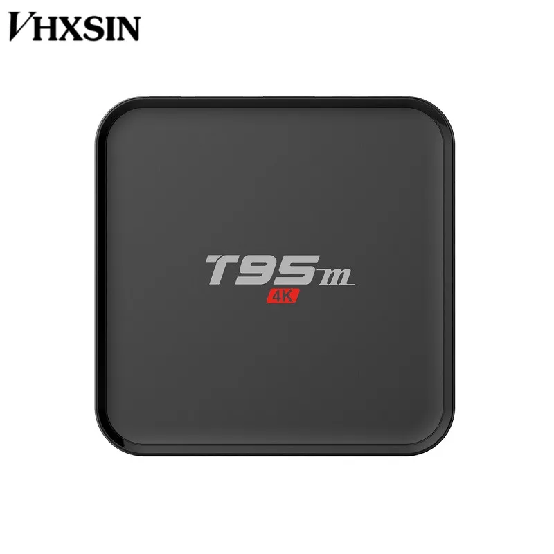 VHXSIN 50 шт./лот Smart Tv Box T95m Android 6 0 Iptv 4K s905X 1 ГБ 8 Wifi | Электроника