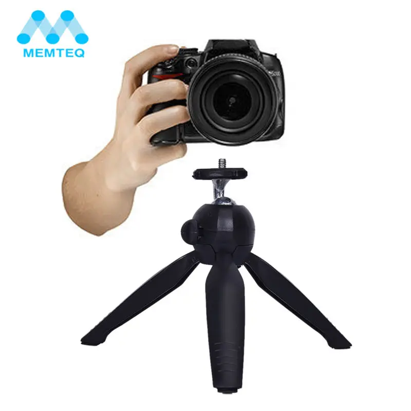 

MEMTEQ Table Tripod Mini Portable Selfie Camera Tabletop Tripod Leg Monopod for Canon Nikon Gopro Smartphone Camera Accessories