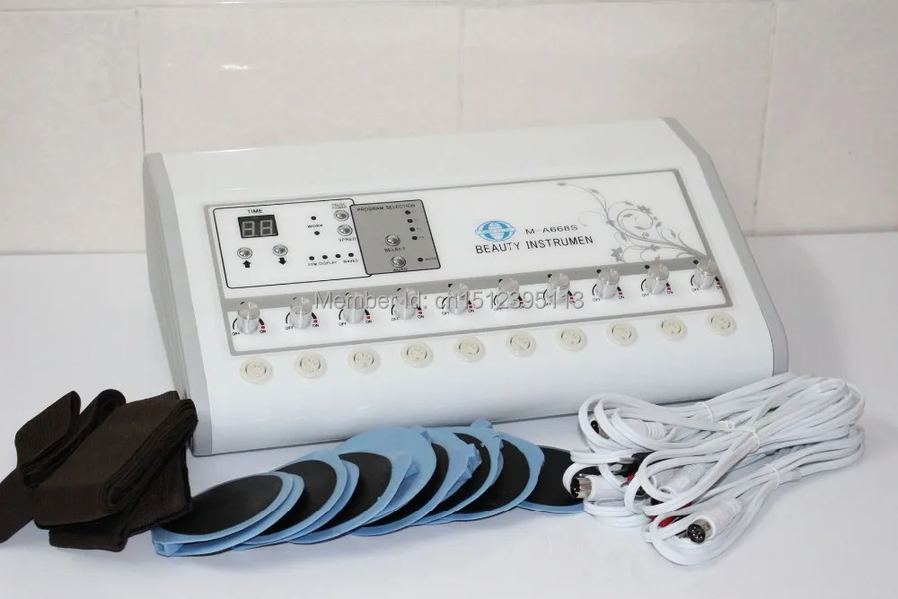 

electronic pulse massager/tens ems machine massager/electrical nerve muscle stimulator/low frequency physiotherapy device