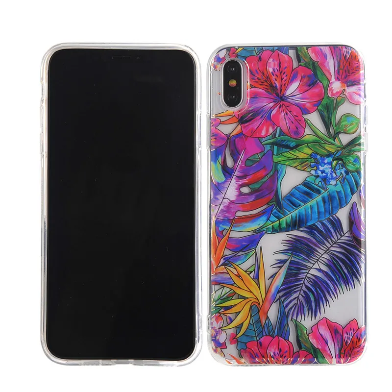 Floral plating iphone 7 case-8 (2)