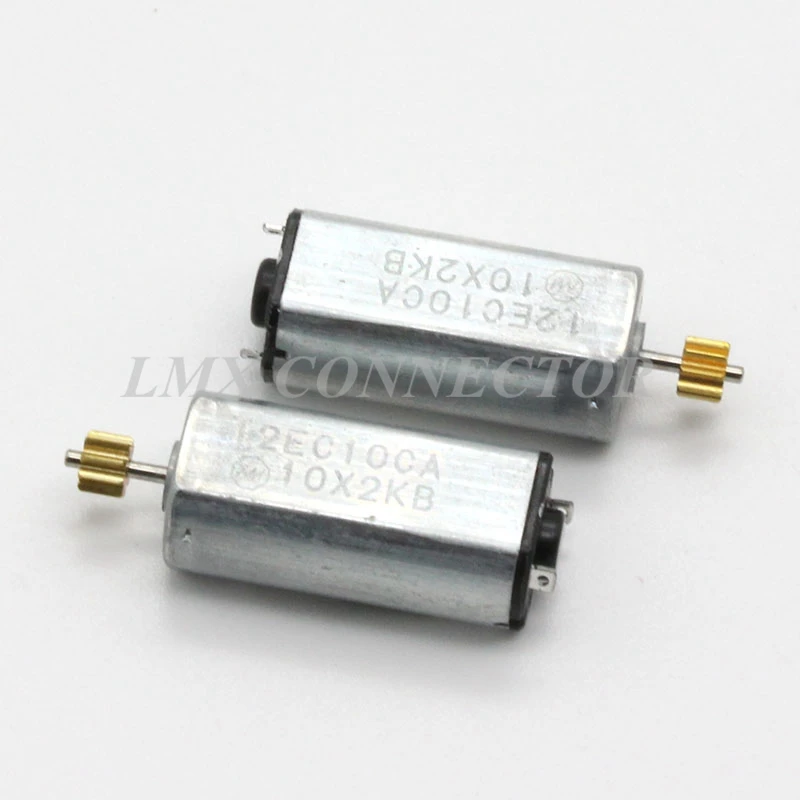 

5PCS Panasonice K30 1.2EC10CA 10X2KB Mini Vibration Motor with Gear 1.5-6V 10800RPM 0.18A 6V for DIY Toy