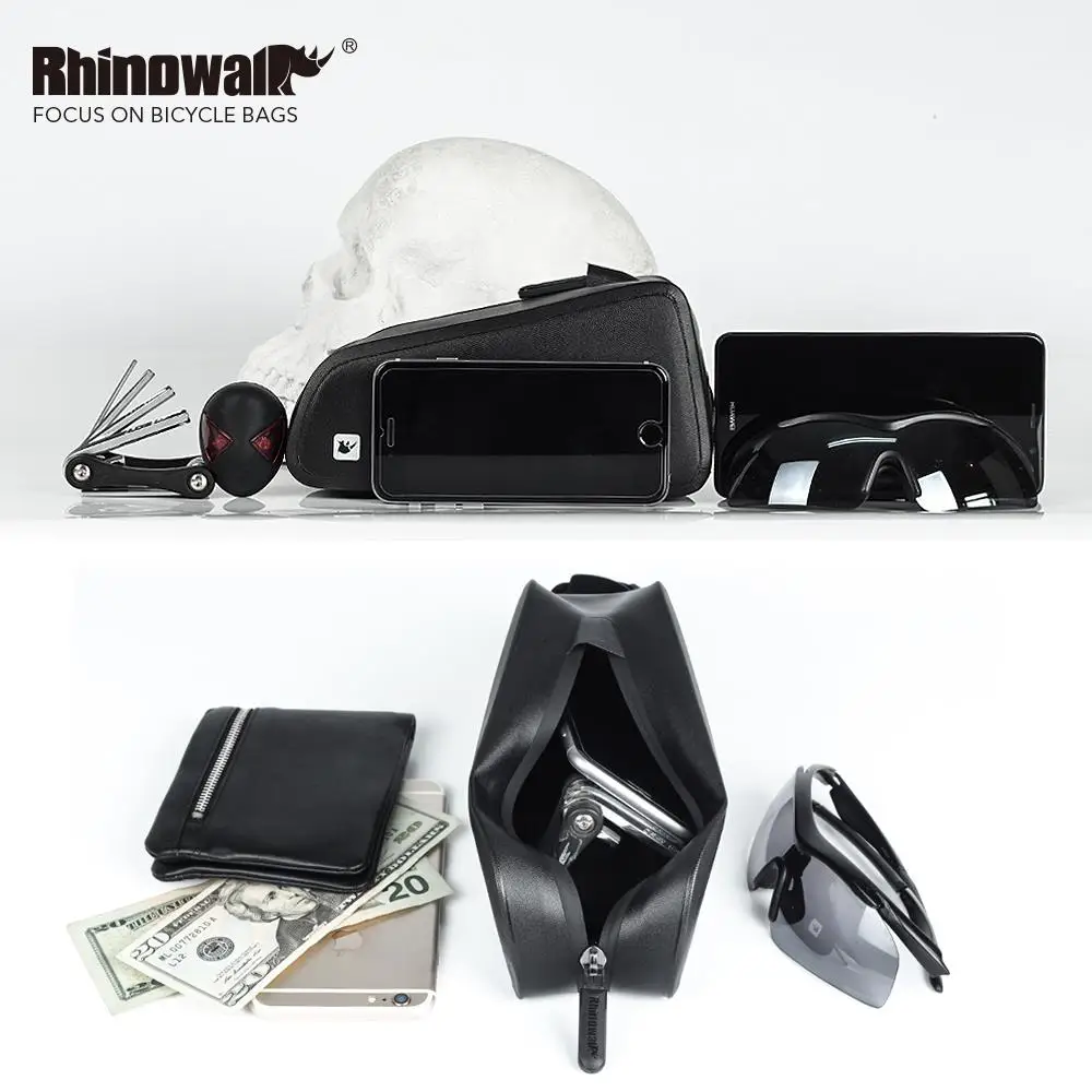 Rhinowalk непромокаемые дорожный велосипед Передняя рамная трубка сумка