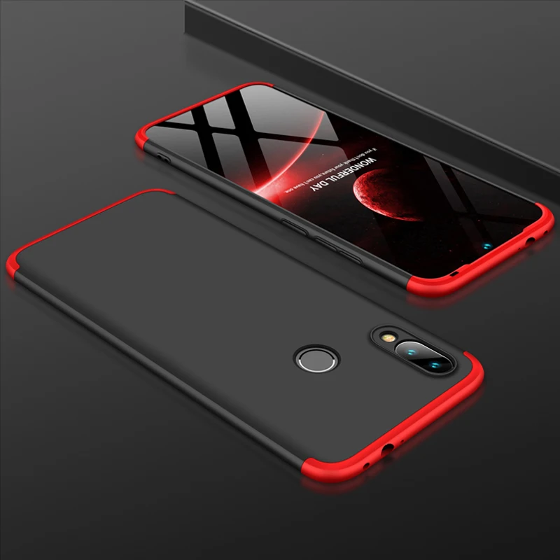 

GKK 3 In 1 For Xiaomi Redmi 7 Case 360 Full Protection Phone Cases For Xiaomi Xiomi Redmi 7 Redmi7 Y3 Case Cover Coque