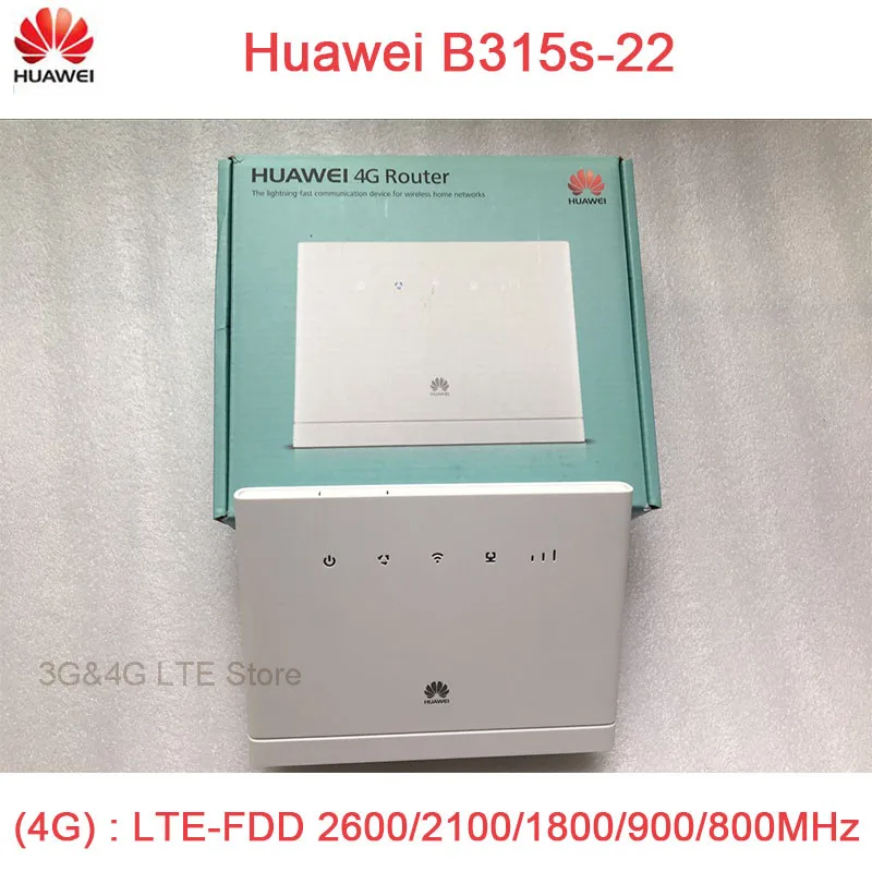 Unlocked Huawei B315s-22 150Mbps CAT4 4G cpe wifi router 3g 4g mifi CPE wireless Router WiFi PK e5186 B593 e5172 b310 | Компьютеры и