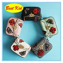 DHL! BestKid стильные сумки для детей подростков известный бренд сумка Детская бабочка кошелек SMT016D