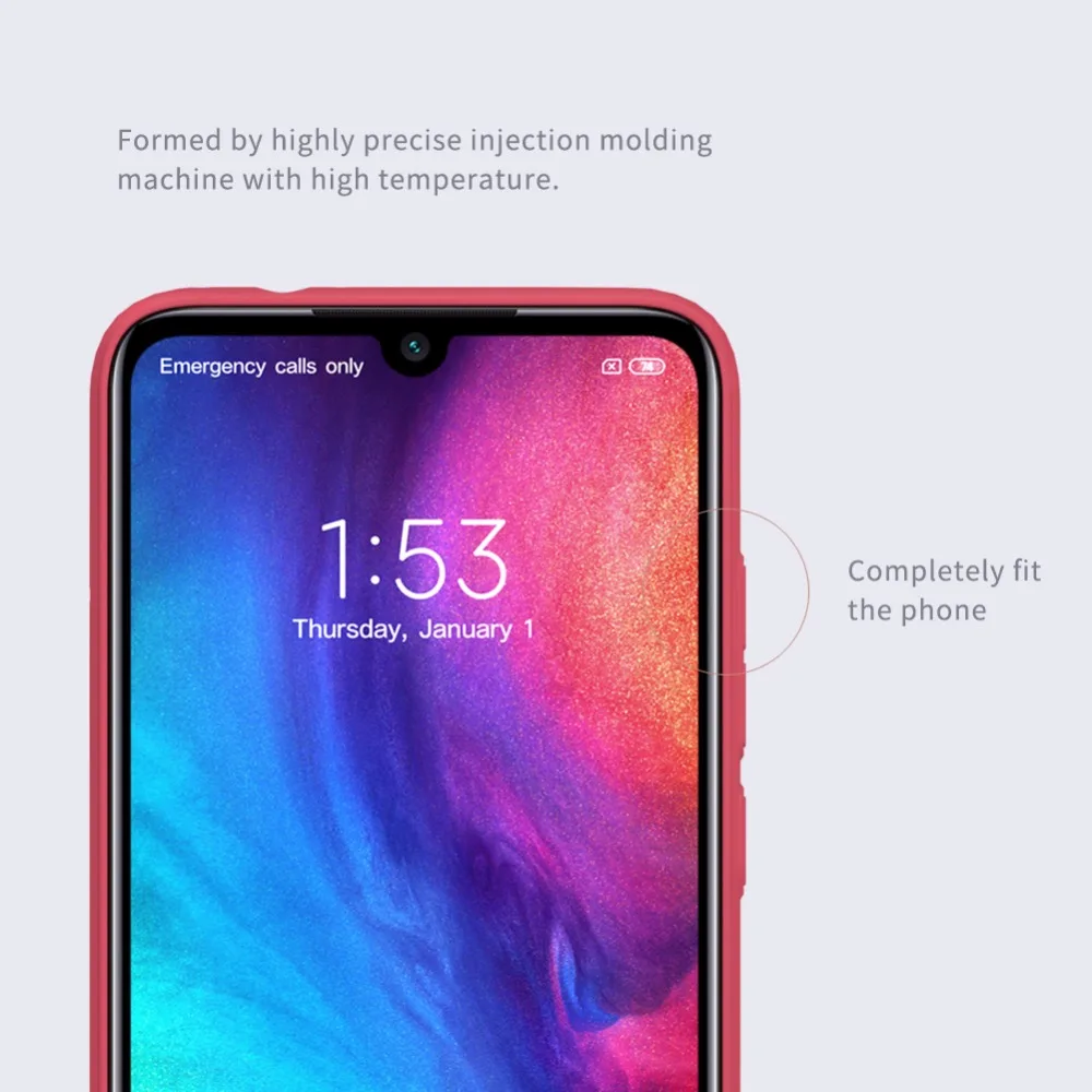 Case For Xiaomi redmi note 7 Pro Cover NILLKIN Super Frosted shield Back Cover Matte Frosted shield with retail package Case For Xiaomi redmi note 7 Pro Cover NILLKIN Super Frosted shield Back Cover Matte Frosted shield with retail package