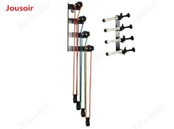 

manual background stand-4rolls Manual wall/ Ceiling Mount Manual Elevator Background Backdrop Support System CD15