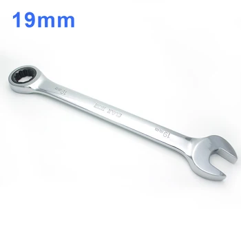

1pc19mm SAIKE Low price High Quality Open-end Wrench Ring spanner Socket Hand Tool Wholesale Metric Ratchet Wrench