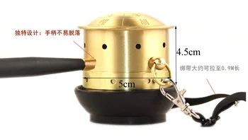 

Copper Moxibustion Can Pot Body Massage Portable Warming Moxibustion Treatment Therapy Moxa Stick Burner Health Care Equipment
