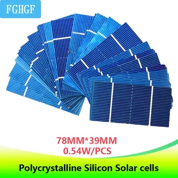 

20/50Pcs optional Photovoltaic Polycrystalline Solar Cells Panel DIY Solar Battery Charger For electronics