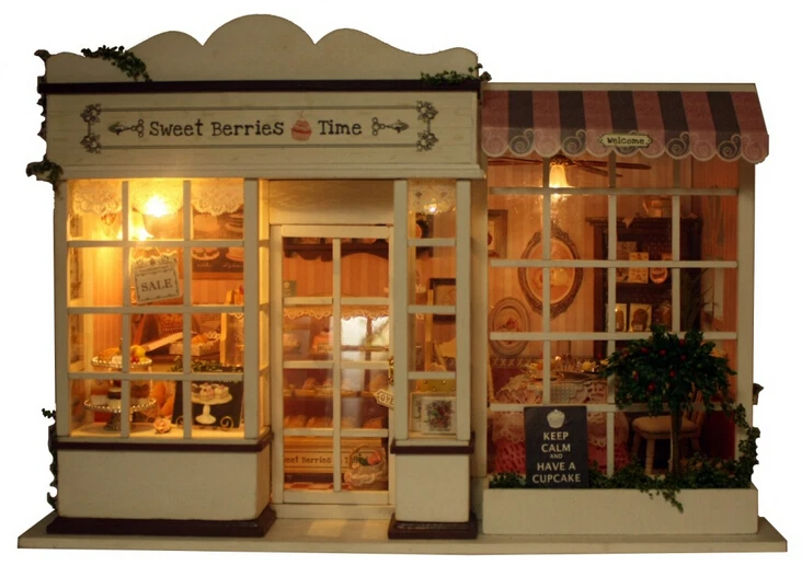 toy sweet shop wooden