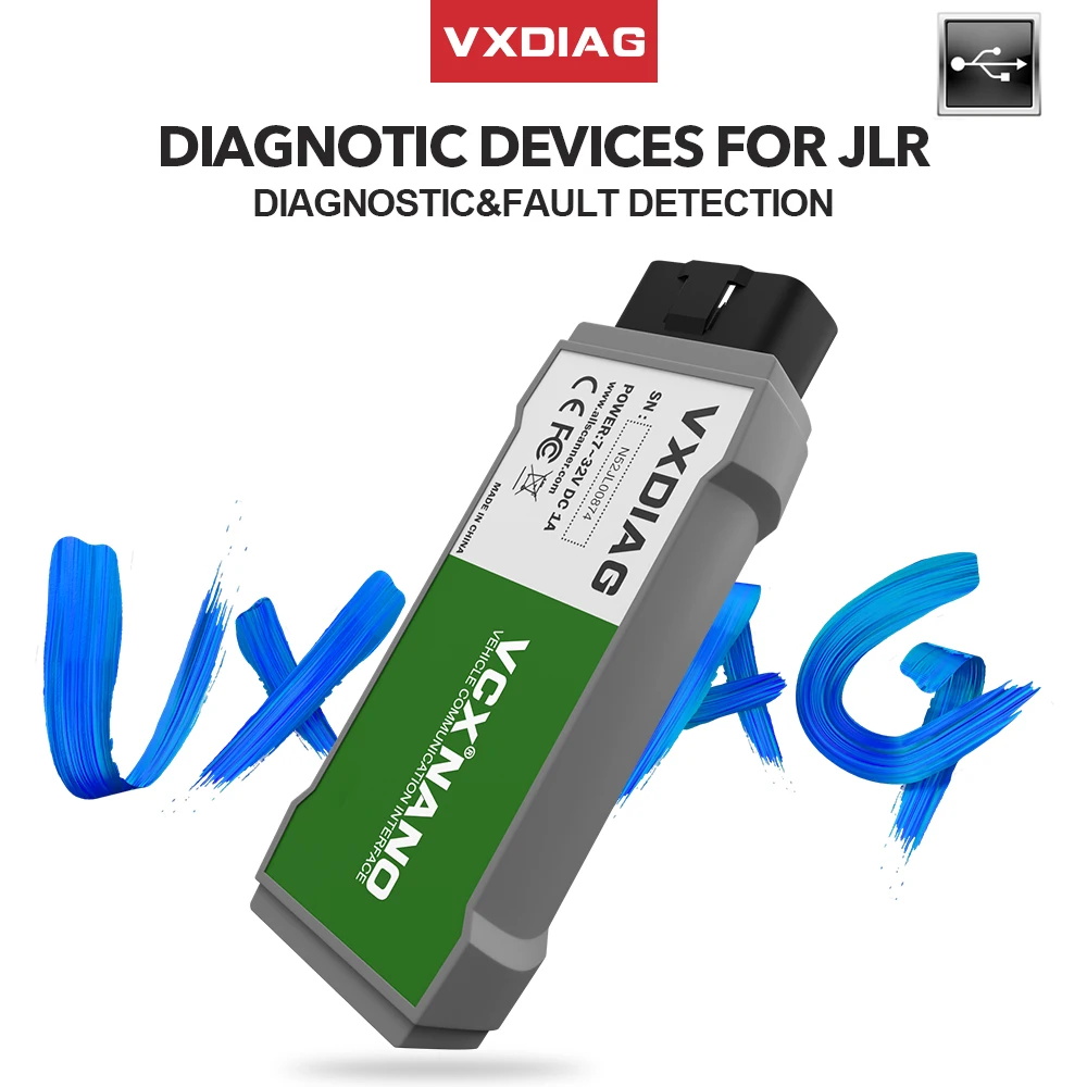 VXDIAG VCX NANO obd2 сканер диагностический инструмент для JLR онлайн Программирование SDD