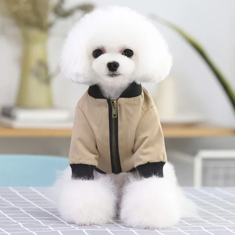 Домашние питомцы собаки продукты модной брендовой одежды, маленькая собака щенок больших собак Одежда для кошек куртки - Цвет: color 3