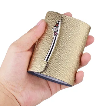 

Female Artificial Leather Card Case Women ID Credit BusinessCard Holder CardHolders Organizer with 26 Pages Big Capacity
