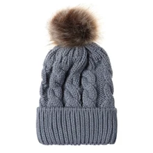 Осенне-зимние модные модели, детские шапки для мам, теплые шерстяные шапки для родителя и ребенка, трендовая перекрестная вязка