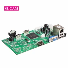 16CH 32CH 5MP H.265 сетевой видеорегистратор безопасности камера видеонаблюдения NVR плата PCB поддержка 5MP IP CCTV камера s XMEYE