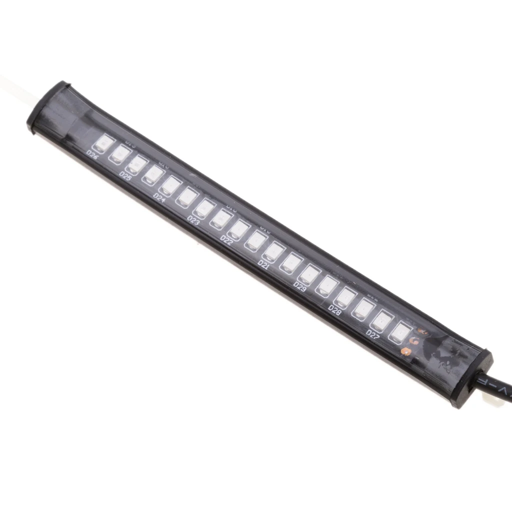 Motorcycle LED 39-41mm Fork Turn Signal Strip Kit Amber Lights LED Motorcycle Fork Turn Signal Kit