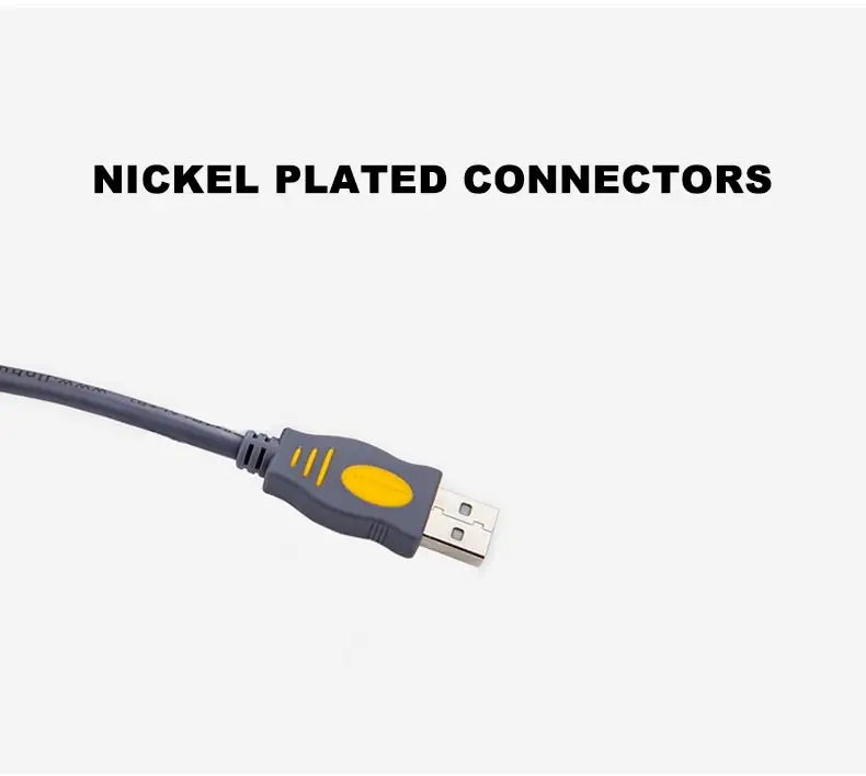3USB to USB Cable A to Male High Speed Cord Data Adapter Sync Cable For HD Car Radiator Webcom 5M 10M 20M Extender Cable(China)