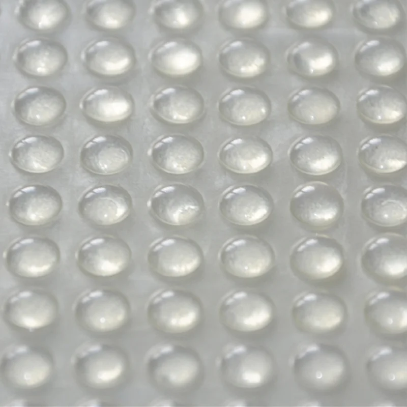 100 шт. 8 мм x 1,5 мм самоклеющиеся полусфера Силиконовые Резиновые бамперы мягкие прозрачные противоскользящие накладки для ног демпфер