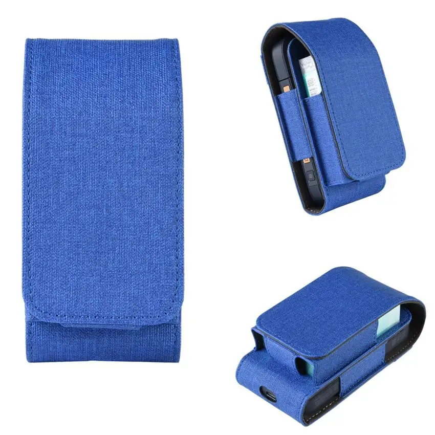 

For IQOS 2.4 Electronic Cigarette PU Leather Box Holder Storage Accessories Carrying Cases Coque For iQOS 2.4 Wallet Bags Pocket