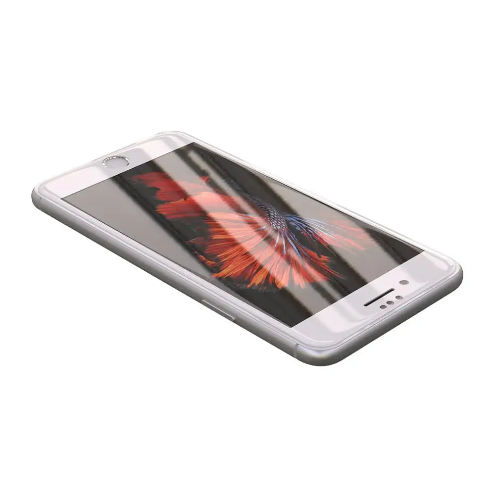  ORICO 1PC Weiß 3D Voll Curved 9H Gehärtetem Glas Screen Protector für iphone 6S 7 8 Schutz Glas fil