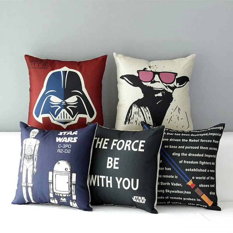 Star Wars Poster 40 Models Master Yoda Cotton Linen Burlap Decorative Stunning Burlap Star Decorative Pillow Star Wars Poster 40 Models Master Yoda Cotton Linen Burlap Decorative Stunning Burlap Star Decorative Pillow