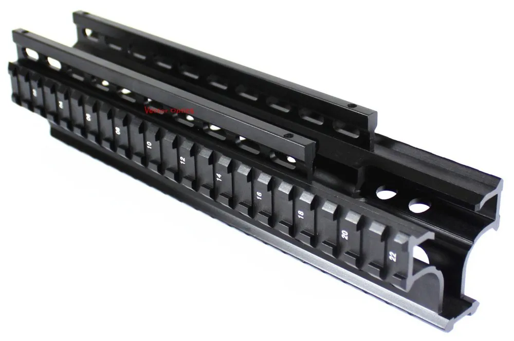 Векторная оптика тактическая SAIGA 7 62x39 Handguard Quad Picatinny Rail система крепления
