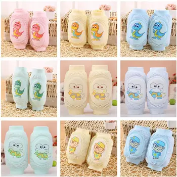 

Children Knee Pads Baby Breathable Mesh Sponge Crawling Shatter-resistant Elbow Protective Gear