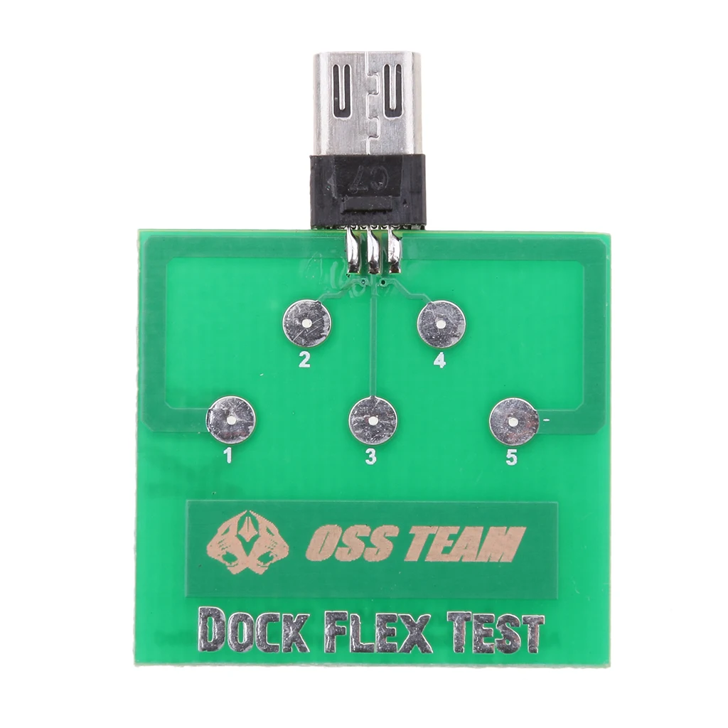 Micro USB 5 Pin PCB Board Repair Diagnostic Tools for Android Battery Power Charging Dock Flex Test