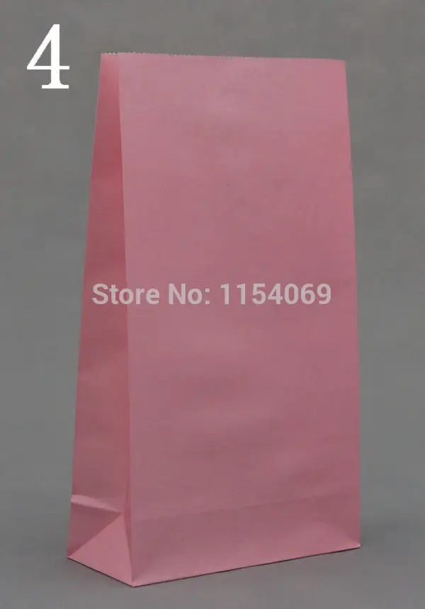 

Пакеты из крафтовой бумаги, 23x12x7,5 см, 50 шт./лот