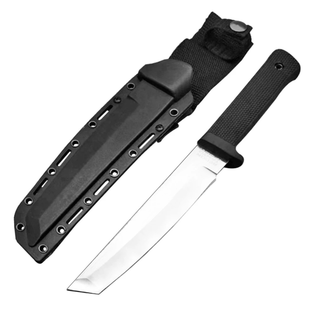 Buy DuoClang Cold Steel Military Tactical Fixed Blade Knife Wilderness Survival Knife &ABS Sheath San Mei for only 23.95 USD Buy DuoClang Cold Steel Military Tactical Fixed Blade Knife Wilderness Survival Knife &ABS Sheath San Mei for only 23.95 USD