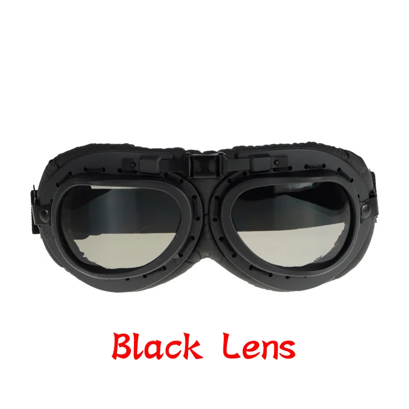 Шлем стимпанк медные стаканы мотоцикл летные защитные очки Винтаж пилот байкер очки защитные очки - Цвет: c2