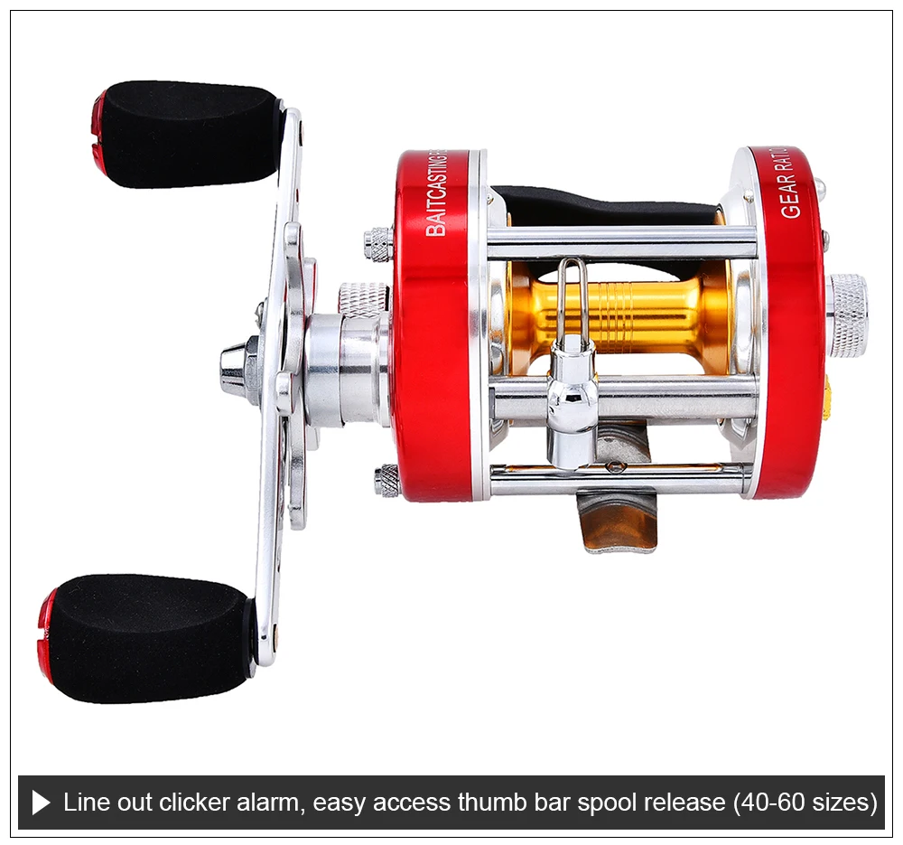 KastKing Rover New All Metal Body 6+1 Ball Bearings Cast Drum Baitcasting  Reel Super Light Saltwater Fishing Reel Drum Wheel - AliExpress