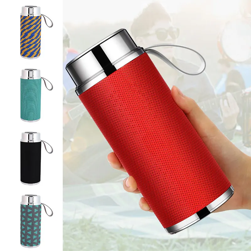 Portable Wireless Bluetooth Speaker Water Bottle column Shape