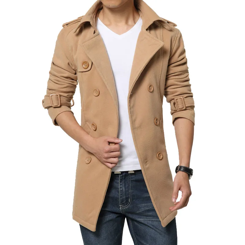 Online Get Cheap Stylish Pea Coats for Men -Aliexpress.com