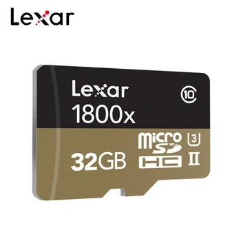 

Lexar Professional 1800x microSDXC UHS-II Micro SD Cards 64GB 32GB Up to 270MB/s V90 U3 Class 10 Memory Card Flash TF Cards