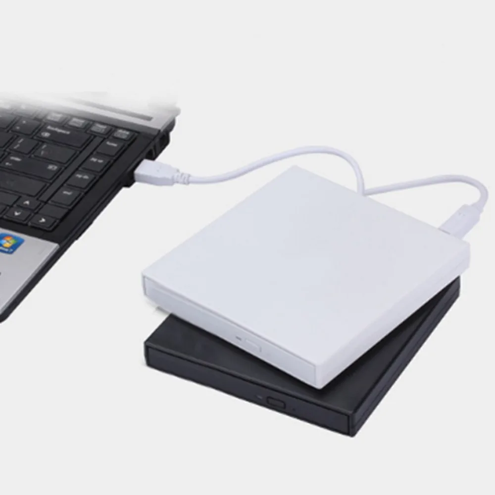 USB 2.0 External DVD Combo CD-RW Burner Drive CD DVD ROM For PC Computer Laptop Mobile External Drive Drop Shipping