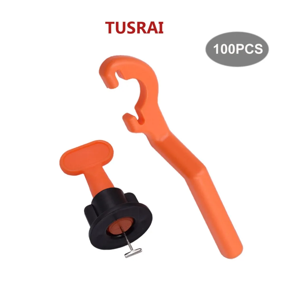

Reusable Tile Leveling System 100pcs Dragonfly Wall Floor Tile Leveler Spacers With 2pc Wrench Tile Laying Anti Lippage TUSRAI