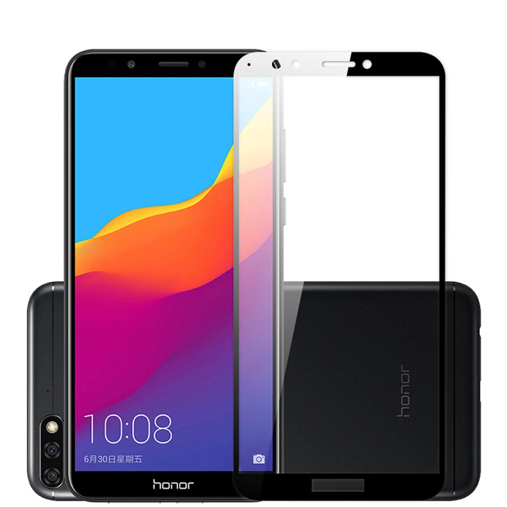 Защитная пленка для huawei honor 7 7x7s 7c 7a pro 8 lite закаленное стекло Y5 prime 2018 экрана