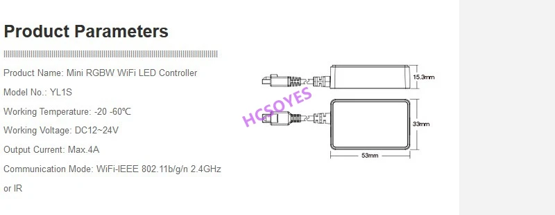 Milight YB1 9 Вт RGB+ CCT Светодиодный прожектор YT1/YL1S/YL2S/YL1 DC5V USB пульт дистанционного управления wifi беспроводной умный Android APP светодиодный контроллер